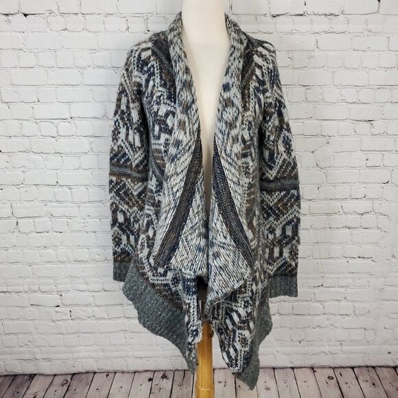 URBAN OUTFITTERS 𝅺STARING at Stars Waterfall cardigan sweater M - Picture 1 of 5